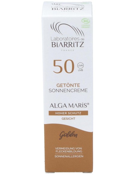 Laboratoires De Biarritz Crema Facial Color Dorado Spf50 50Ml