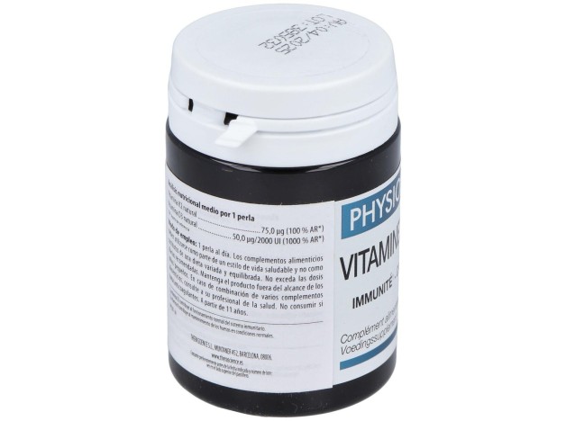 Physiomance Vitaminas D3 Y K2 60Comp