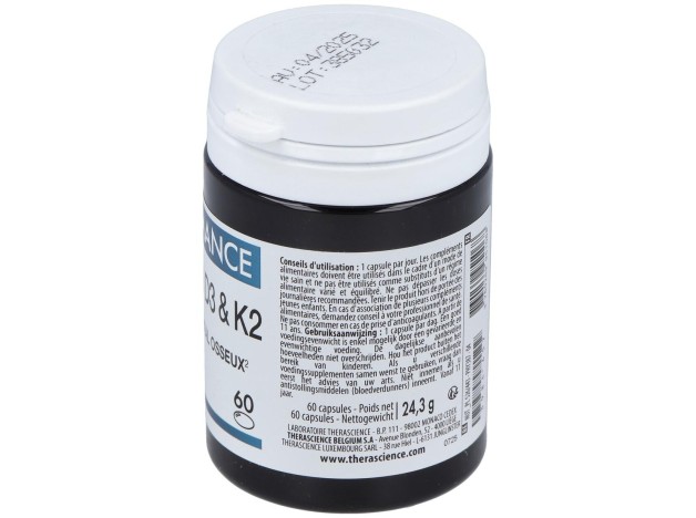 Physiomance Vitaminas D3 Y K2 60Comp