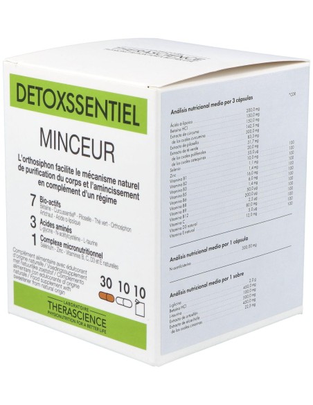 Detoxssentiel Xs 30Cap.+10Comp.+10Sbrs.