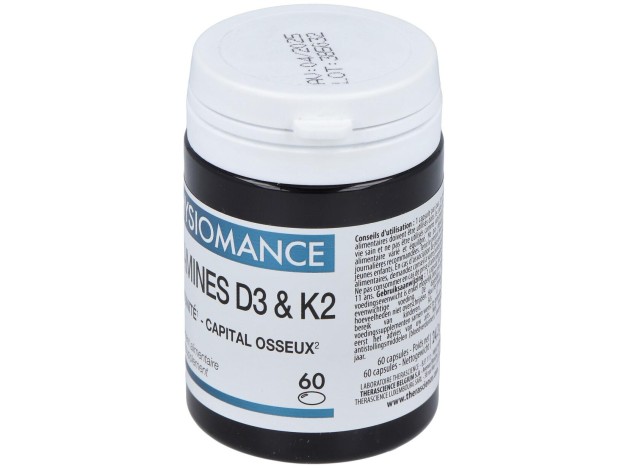 Physiomance Vitaminas D3 Y K2 60Comp