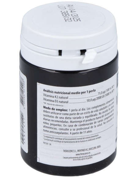 Physiomance Vitaminas D3 Y K2 60Comp