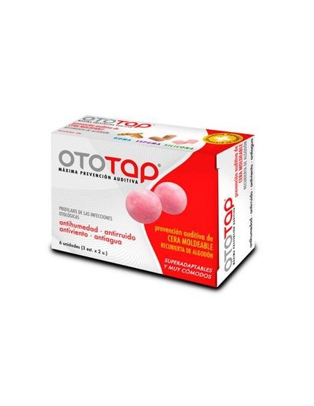 Tapones Oto Tap Cera 6 Uds