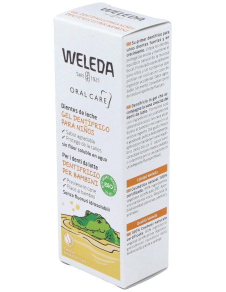 Oral Care Gel Dentífrico Para Niños 50 Ml