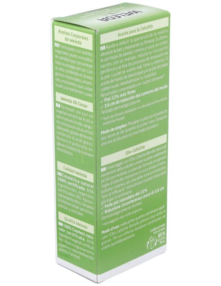 Weleda Aceite De Abedul Para La Celulitis, 100 Ml