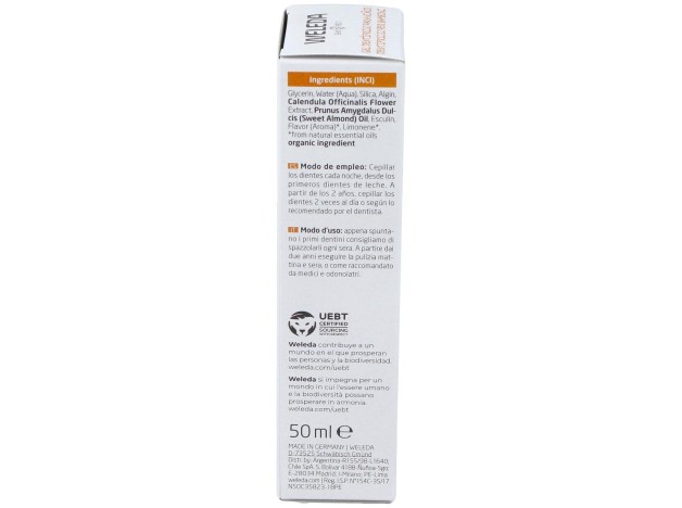 Oral Care Gel Dentífrico Para Niños 50 Ml