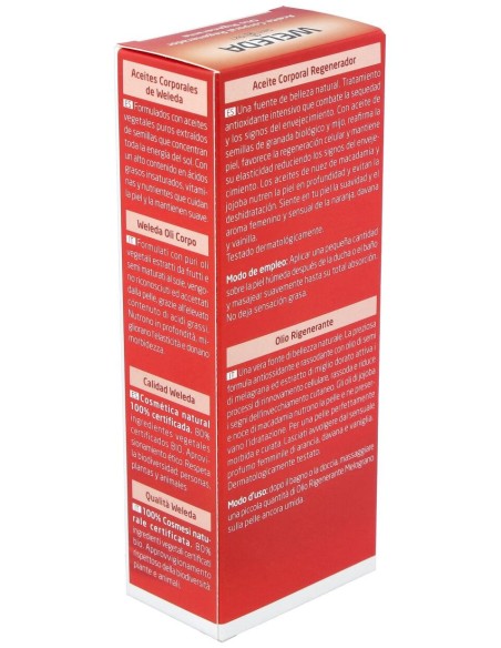 Aceite Corporal De Granada Regenerador 100Ml.