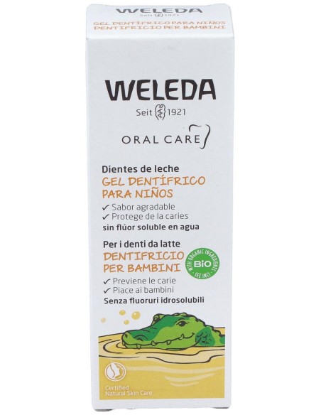 Oral Care Gel Dentífrico Para Niños 50 Ml