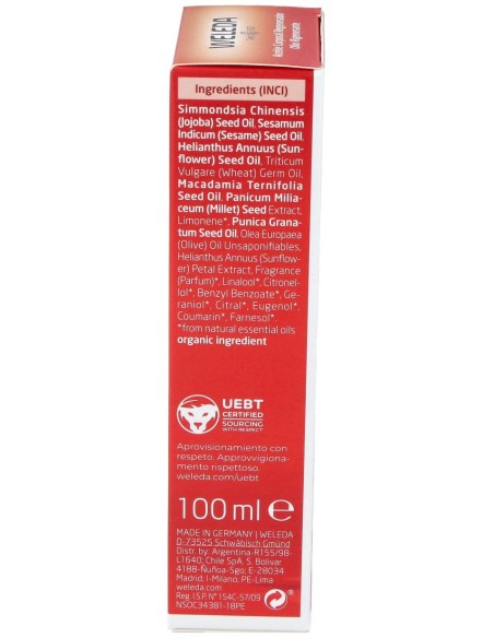 Aceite Corporal De Granada Regenerador 100Ml.