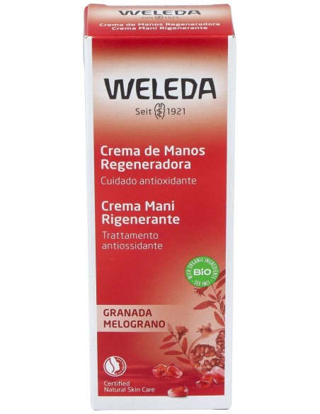 Crema De Manos De Granada Regeneradora 50Ml.