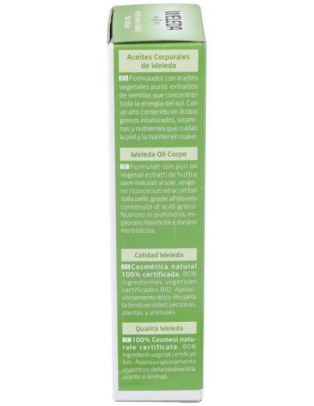 Weleda Aceite De Abedul Para La Celulitis, 100 Ml