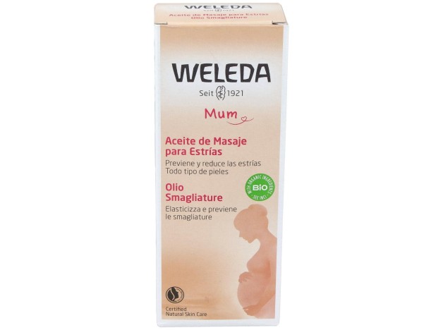 Weleda Aceite De Masaje Para Estrías, 100 Ml