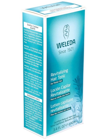 Locion Capilar Revitalizante Con Romero 100Ml.