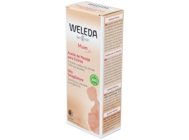 Weleda Aceite De Masaje Para Estrías, 100 Ml