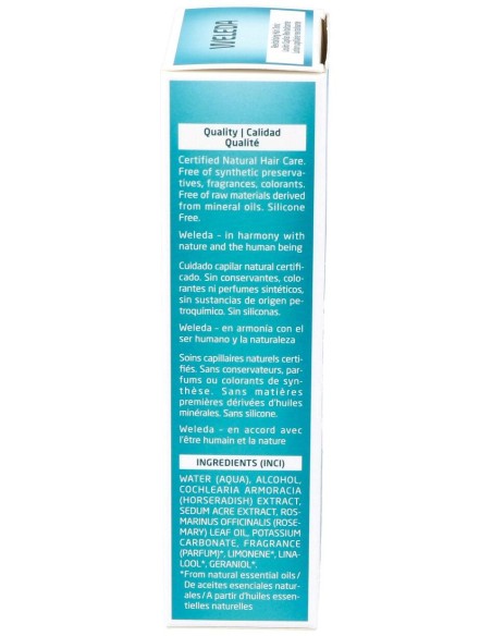 Locion Capilar Revitalizante Con Romero 100Ml.