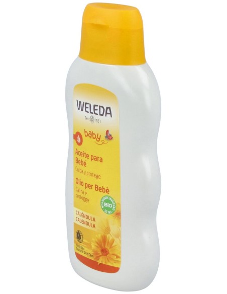Weleda Aceite De Caléndula Bebés Y Niños, 200 Ml
