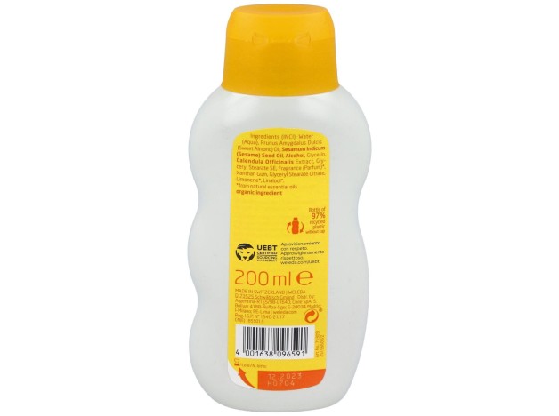 Baño De Crema De Calendula 200Ml.(Plastico)