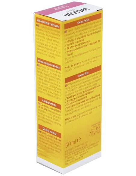 Weleda Crema Facial De Caléndula 50Ml