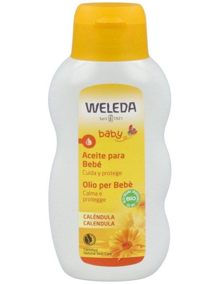 Weleda Aceite De Caléndula Bebés Y Niños, 200 Ml