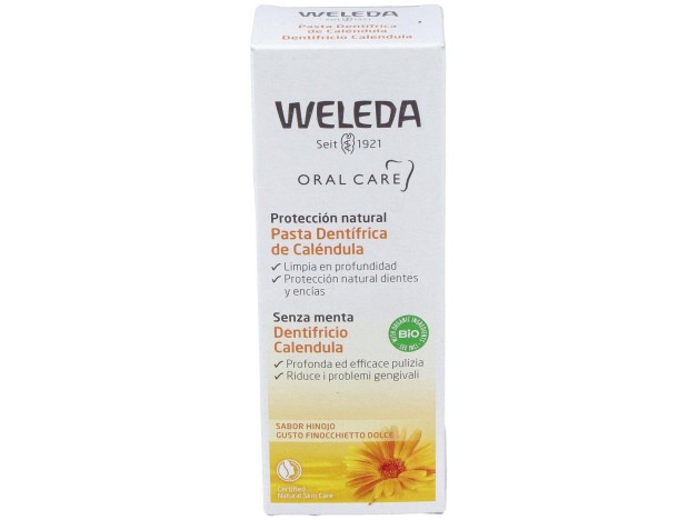 Oral Care Pasta Dentrífrica De Caléndula 75 Ml