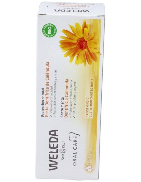 Oral Care Pasta Dentrífrica De Caléndula 75 Ml