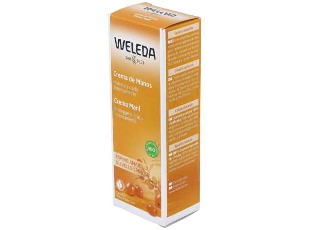 Weleda Crema De Manos Hidratante De Espino...