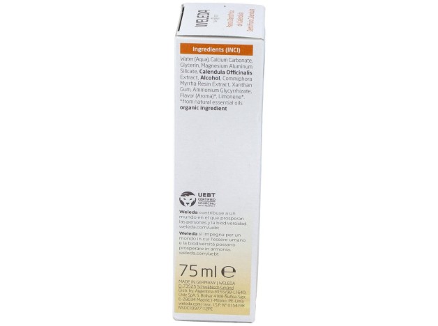 Oral Care Pasta Dentrífrica De Caléndula 75 Ml