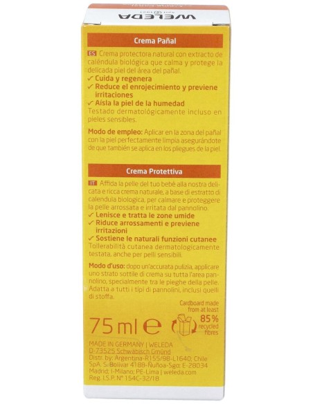 Weleda Baby Crema De Pañal Caléndula 75Ml