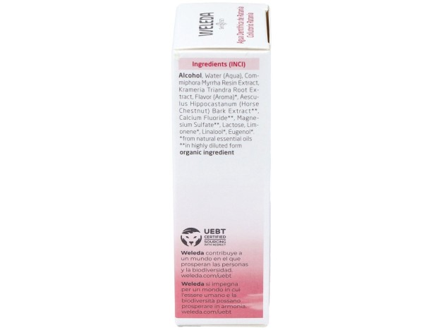 Weleda Agua Dentífrica De Ratania Sabor Menta 50Ml
