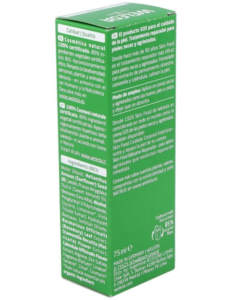Skin Food Nutrición Intensiva Para Cara Y Cuerpo 75 Ml