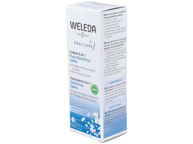 Weleda Pasta Dentífrica Salina Sabor Menta...