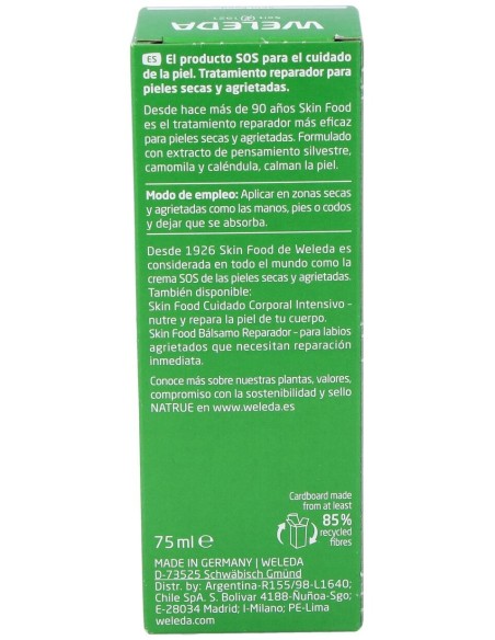 Skin Food Nutrición Intensiva Para Cara Y Cuerpo 75 Ml