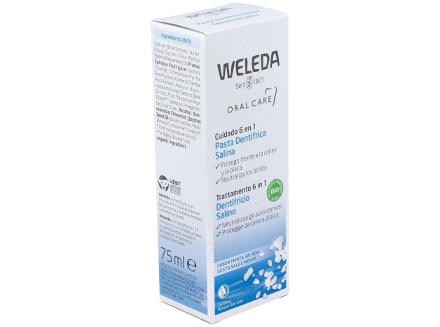 Weleda Pasta Dentífrica Salina Sabor Menta...