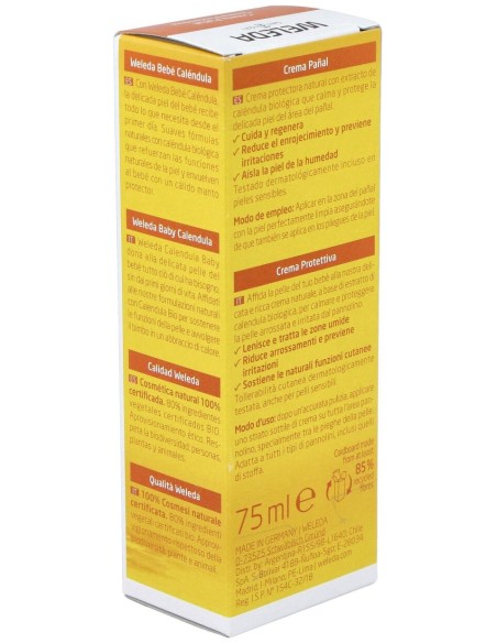 Weleda Baby Crema De Pañal Caléndula 75Ml