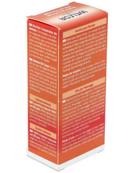 Aceite De Arnica Para Masaje 50Ml.