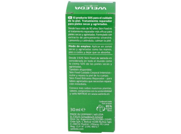 Skin Food Nutrición Intensiva Para Cara Y...
