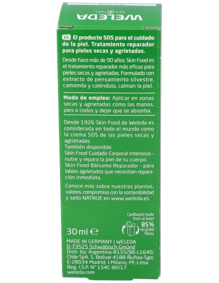 Skin Food Nutrición Intensiva Para Cara Y Cuerpo 30 Ml
