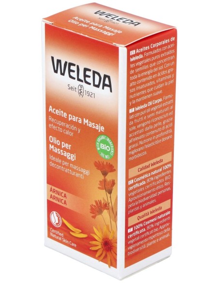 Aceite De Arnica Para Masaje 50Ml.