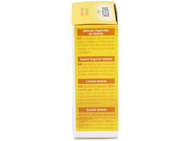 Weleda Jabón Vegetal De Caléndula, 100 G