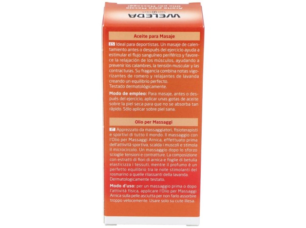 Aceite De Arnica Para Masaje 50Ml.