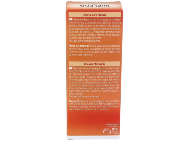Weleda Aceite Para Masaje Con Árnica, 100 Ml