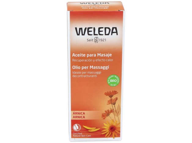 Weleda Aceite Para Masaje Con Árnica, 100 Ml
