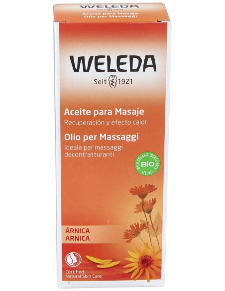Weleda Aceite Para Masaje Con Árnica, 100 Ml