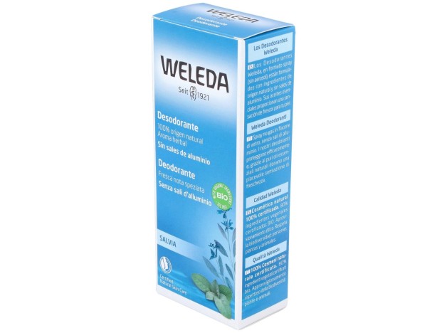 Salvia Desodorante 100% Origen Natural Spray...