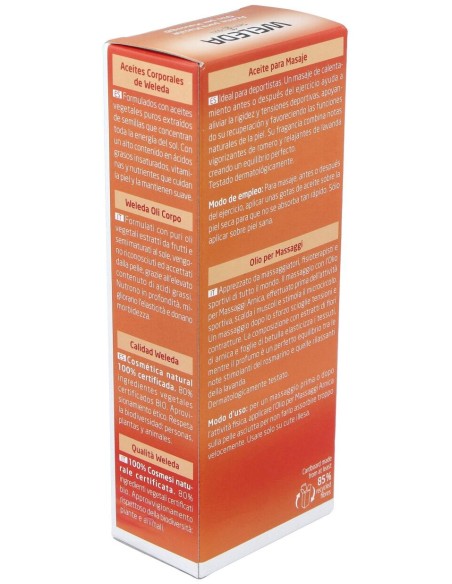 Weleda Aceite Para Masaje Con Árnica, 100 Ml