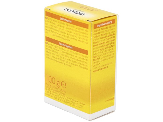 Weleda Jabón Vegetal De Caléndula, 100 G