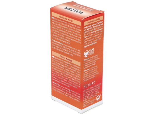 Aceite De Arnica Para Masaje 50Ml.