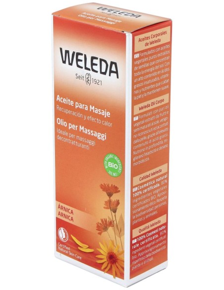 Weleda Aceite Para Masaje Con Árnica, 100 Ml