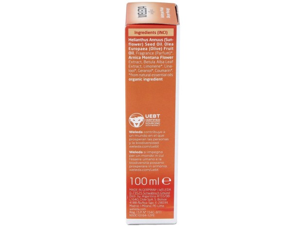Weleda Aceite Para Masaje Con Árnica, 100 Ml