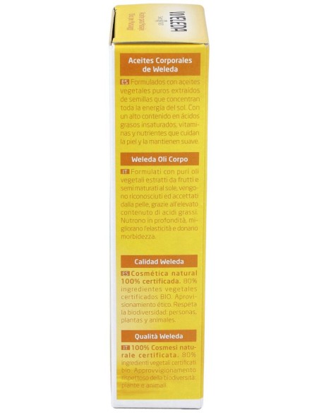 Weleda Aceite Para Masaje Con Caléndula, 100 Ml